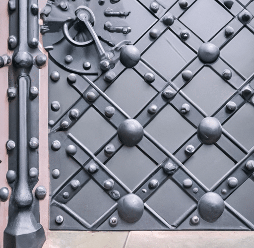 Zamek Cisa – bezpieczeństwo dla aluminiowych drzwi domowych