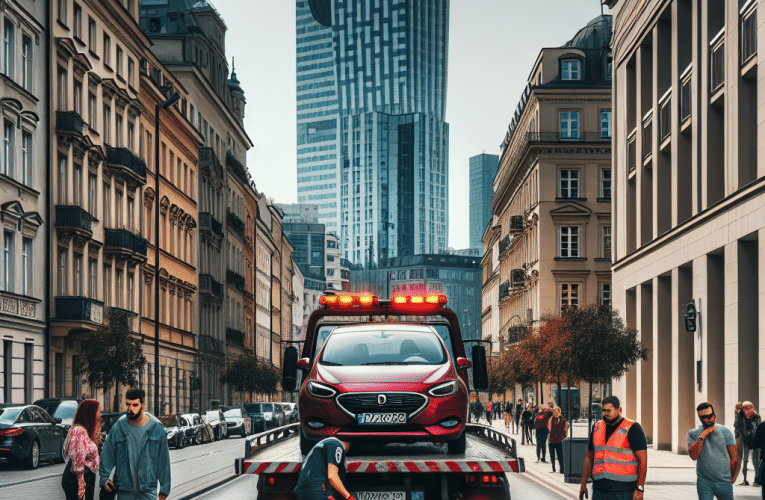 Holowanie auta w Warszawie – Praktyczny przewodnik po usługach pomocy drogowej w stolicy