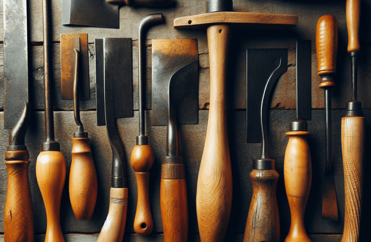 Narzędzia do korekowania drewna – przewodnik po wyborze i użytkowaniu esencjonalnego sprzętu dla stolarzy i rzeźbiarzy