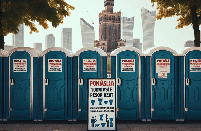 Wynajem toalet przenośnych w Warszawie: Przewodnik krok po kroku