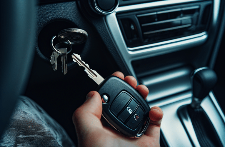 Zatrzaśnięty kluczyk w samochodzie – co robić gdy stoi się przed tym problemem?