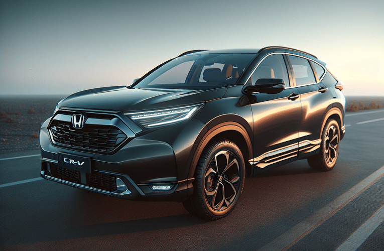 Honda CR-V: Wszechstronny przewodnik po jednym z najpopularniejszych SUV-ów