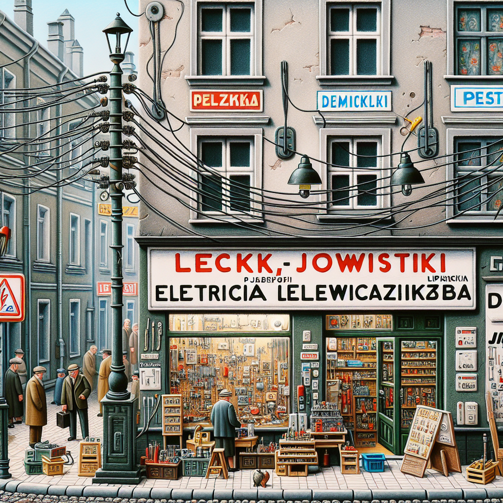 usługi elektryczne łomianki