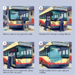 wymiana szyby w autobusie