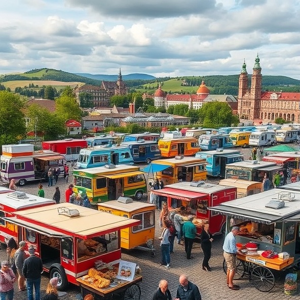 wynajem przyczep gastronomicznych małopolskie