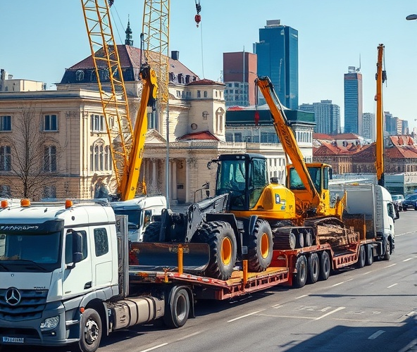 Skuteczne planowanie transportu dużych maszyn w Warszawie