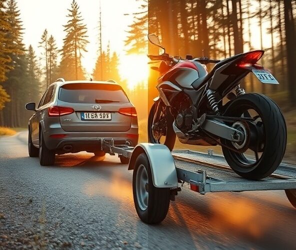 Czy przyczepka samochodowa na resorach zmniejszy drgania enduro?
