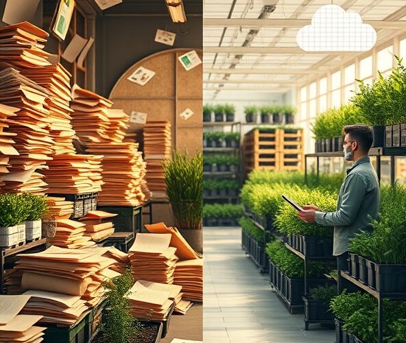 Czy centrum ogrodnicze zmniejszy zapasy przechodząc z Excela na chmurę?