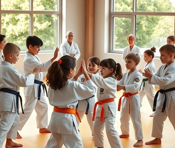 Jakie korzyści społeczne daje karate dla dzieci na Białołęce?