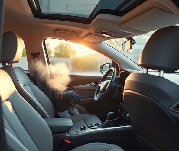 Ozonowanie samochodu dla alergików — mniej alergenów we wnętrzu?