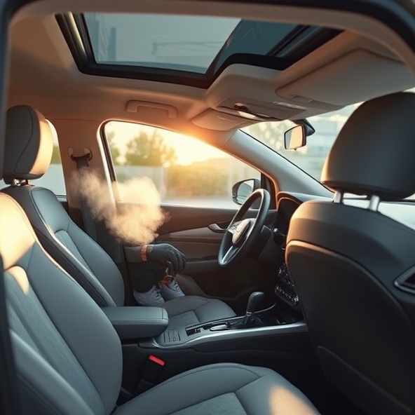 ozonowanie samochodu