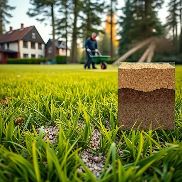 piaskowanie trawników podkowa leśna