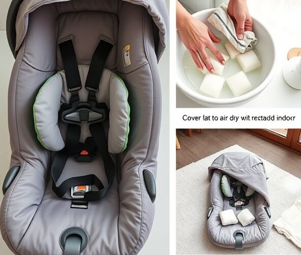 Jak prać pokrowiec na fotelik samochodowy, by nie uszkodzić wkładów?
