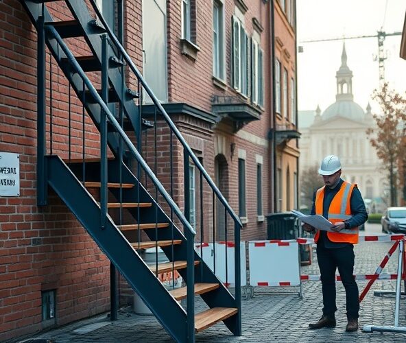 Jakie pozwolenia są potrzebne na schody zewnętrzne w Warszawie?