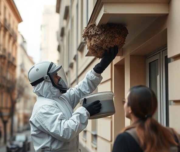 Czy usuwanie gniazd os na Pradze Południe zlecić fachowcom dla bezpieczeństwa?