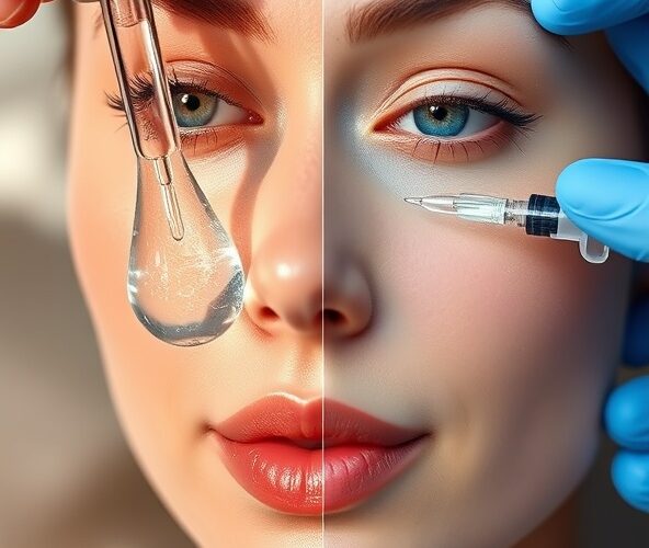 Czy Viscoderm Hydrobooster lepiej nawilża niż mezoterapia igłowa?