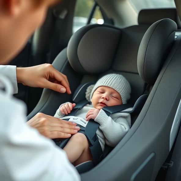 fotelik z poduszką powietrzną