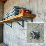 Czy kątowniki stalowe zimnogięte uniosą półkę 50–70 kg na betonie? kątowniki stalowe