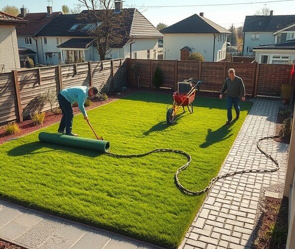 Zakładanie trawników w Pruszkowie na małej działce: jak wybrać firmę?