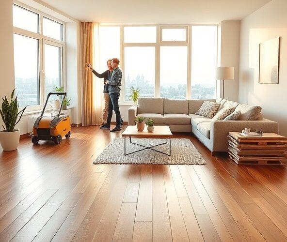 Czy cyklinowanie podłóg Warszawa podniesie cenę sprzedaży mieszkania na rynku wtórnym?