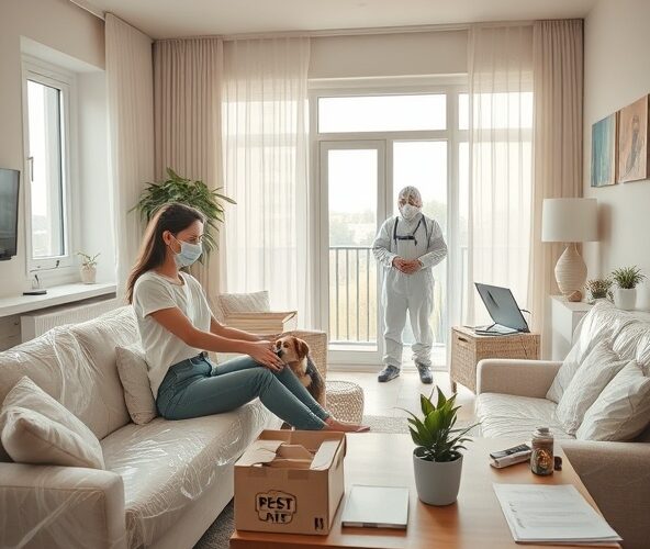 Jak bezpiecznie przygotować mieszkanie na dezynsekcję na Mokotowie?