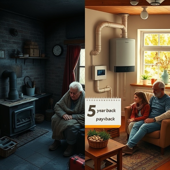 gazowe ogrzewanie domu