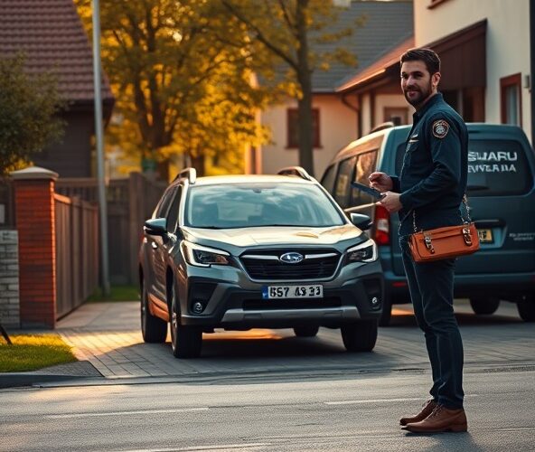 Czy serwis Subaru Tychy oferuje odbiór auta z domu?