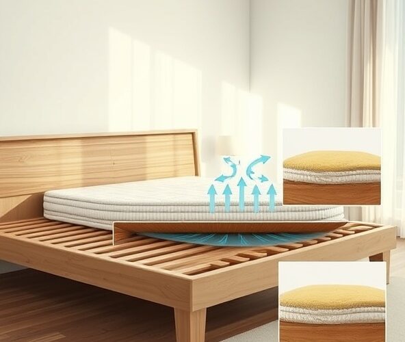 Jak dobrać stelaż do futonu 90×200, by zwiększyć wentylację?