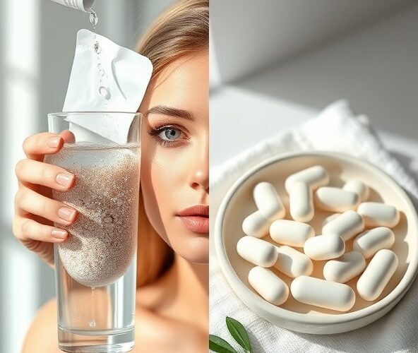 Kolagen w saszetkach (suplement) czy kapsułki — szybsze efekty na skórze?