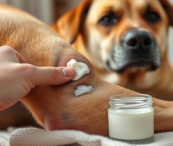 Jaki krem na modzele u psa na łokciach wybrać, żeby zmniejszyć ból i przyspieszyć gojenie?