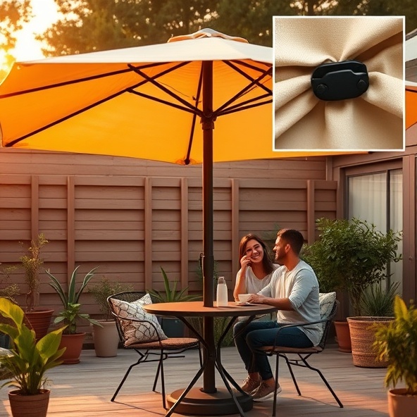 parasol ogrodowy kwadratowy 3x3